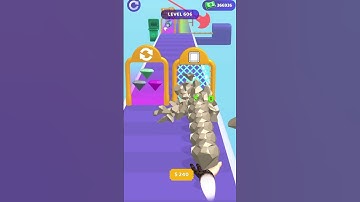 INSANE!! Gem Stack Run 606 #gaming #gemstack #shorts