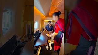 Let’s re-visit Air India First Class. Part 7/11. BOM-LHR. #airindia #airindiafirstclass #cabincrew