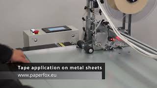 Adhesive tape applicators #automation #masking #gluing #applying #robot
