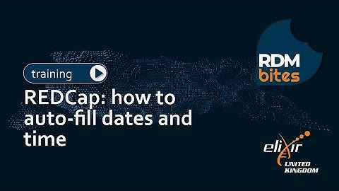 RDMbites | REDCap: how to auto-fill dates and time
