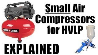 Small Air Compressor's for HVLP
