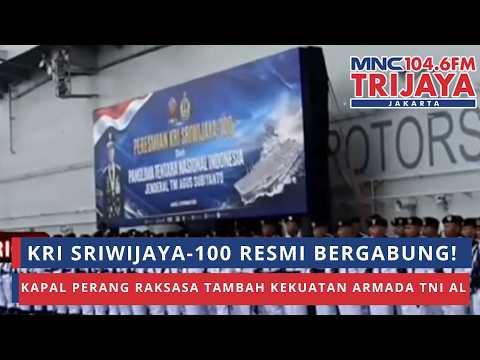 FULL Indonesia Has a Giant Warship! KRI Sriwijaya 100 Officially Strengthens the Indonesian Navy ...