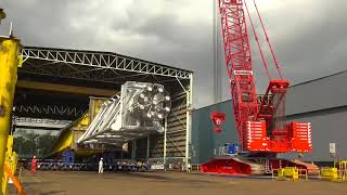 Flare Tower Installation for FPSO Liza Unity by Asian Hercules II