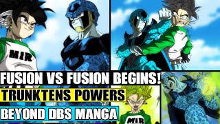 Beyond Dragon Ball Super Rangers: Fusion Vs Fusion Begins! Trunktens Ultimate Power Vs Cell Jr!