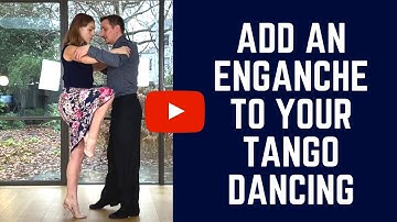 Changing dynamics in tango: medio-giro + enganche combination