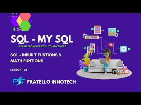 SQL - INBUILT FUNTIONS & MATH FUNTIONS