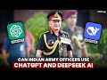 Can Indian Army Officers Use ChatGPT?