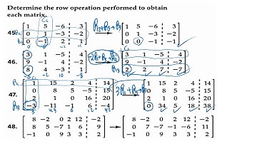 Video  5       11 A 5 1 Multivariable Linear Systems and Row Operations