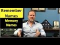 How to Remember Names with Memory Training