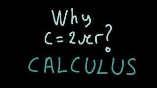 Why 2*pi*r Calculus Proof!