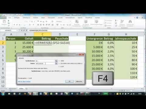 Video: Wie verwenden Sie die Matrixfunktion in Excel?