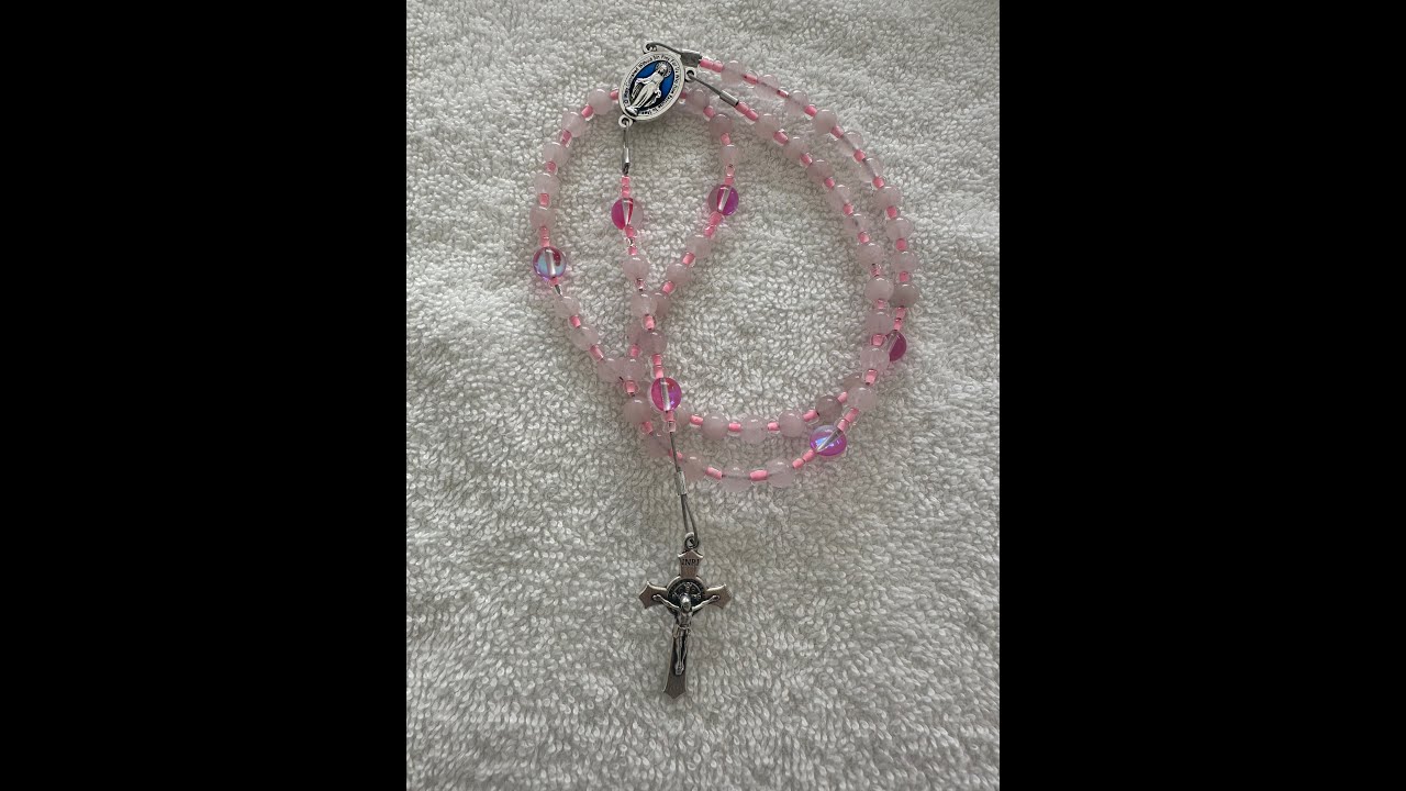 Quante Palline Ha Un Rosario How to make a rosary-como hacer un rosario - YouTube