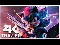 SONIC THE HEDGEHOG 3 : 5 Minute Trailers (4K ULTRA HD) NEW 2024