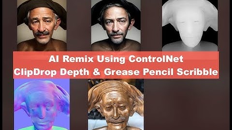 BSLIVE Stable Diffusion with Depth and Scribble ControlNet