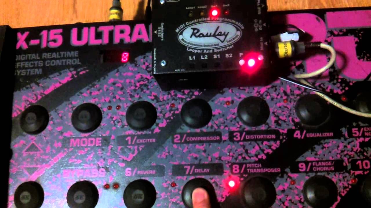 Rauley Programmable Looper/Switcher 2+2