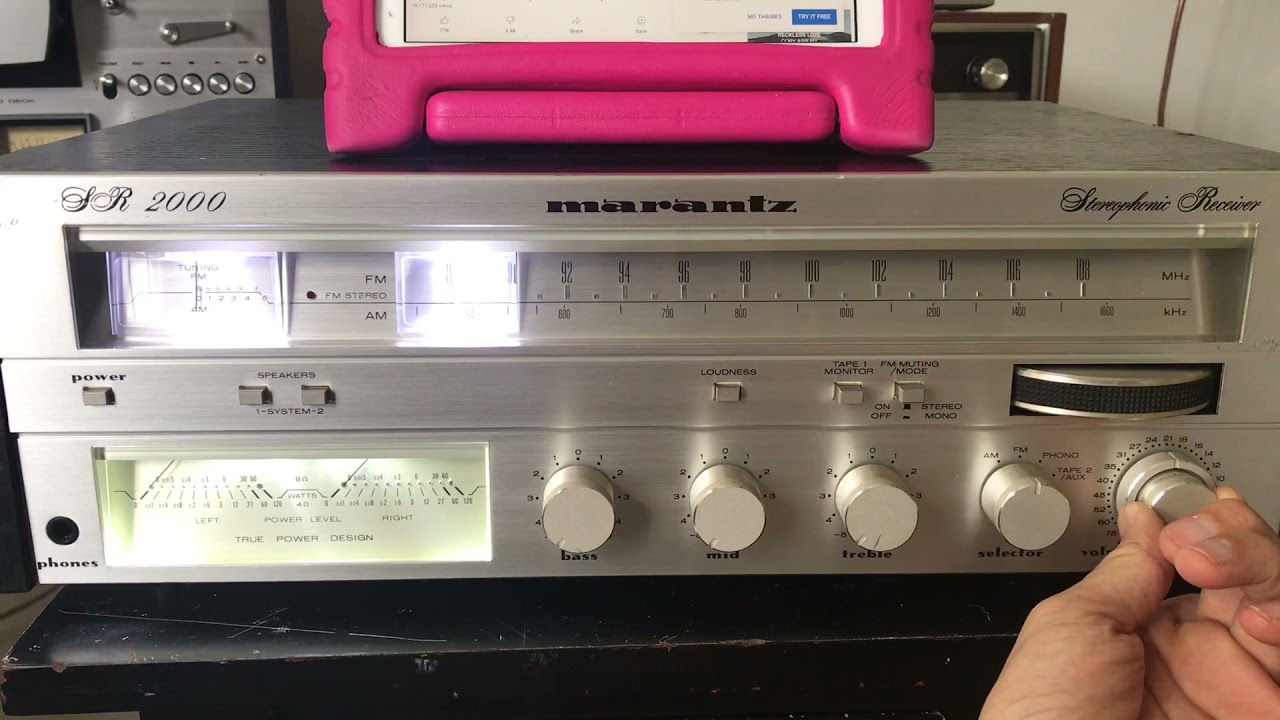 Marantz SR-2000 Demo - YouTube