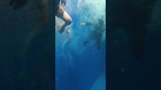 Stride Entry 15 Ft Deep Pool Easy Swim Conquer Your Fear Swimming Lesson Non Swimmer Level