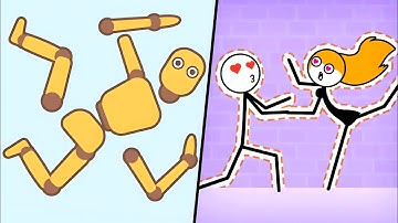 WOW 😳 Big Competition 🎯 Ragdoll Break 🆚 Run Now – Stickman Gameplay | Part 01