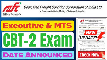DFCCIL CBT II Admit Card 2025 Out, DFCCIL CBT II Exam Date Out.