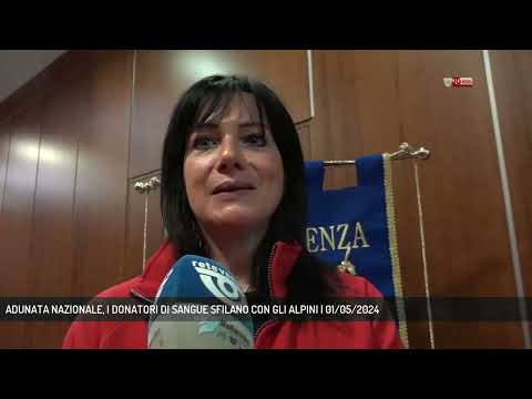 ADUNATA NAZIONALE, I DONATORI DI SANGUE SFILANO CON GLI ALPINI | 01/05/2024