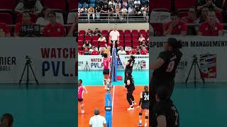 RISA SATO in her Creamline ERA #PVL #RISASATO #SATO #RisaSato #pvlhighlights #CCS