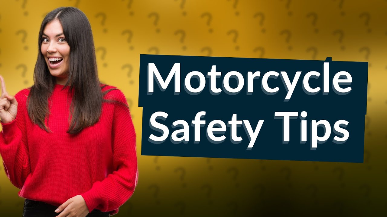 How Can I Ride My Motorcycle Safely as a Beginner? YouTube