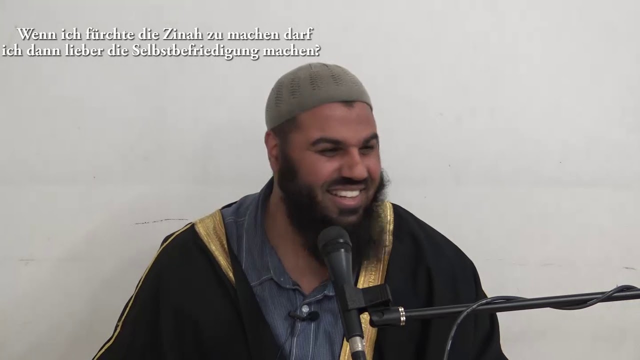 Wenn ich fürchte die Zinah zu machen darf ich dann lieber die Selbstbefriedigung machen?