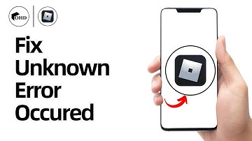 Fix: Roblox An Unknown Error Occurred Please Try Again | Login Problem Solved
