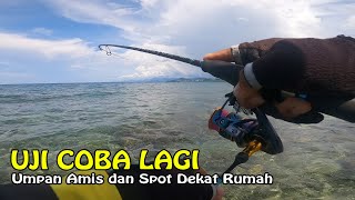 Nyoba Casting Pakai Umpan Softlure Di Spot Karang Dangkal