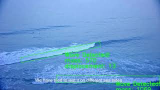 Sea Shore Waves Count and Storm Prediction using Computer Vision (Raspberry Pi) screenshot 4