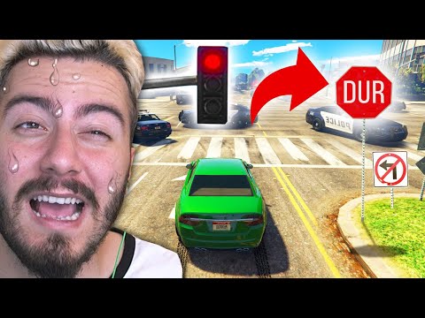 KURALLARI ÇİĞNEMEDEN GTA 5 OYNAMAK ?!