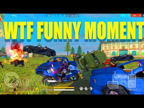 Monster truck Vs free fire vehicle||WTF moment in Free ...