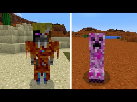 NEW Elemental Mobs in Minecraft Pocket Edition (Elemental Mobs Addon) - NEW Elemental Mobs in Minecraft Pocket Edition (Elemental Mobs Addon)
