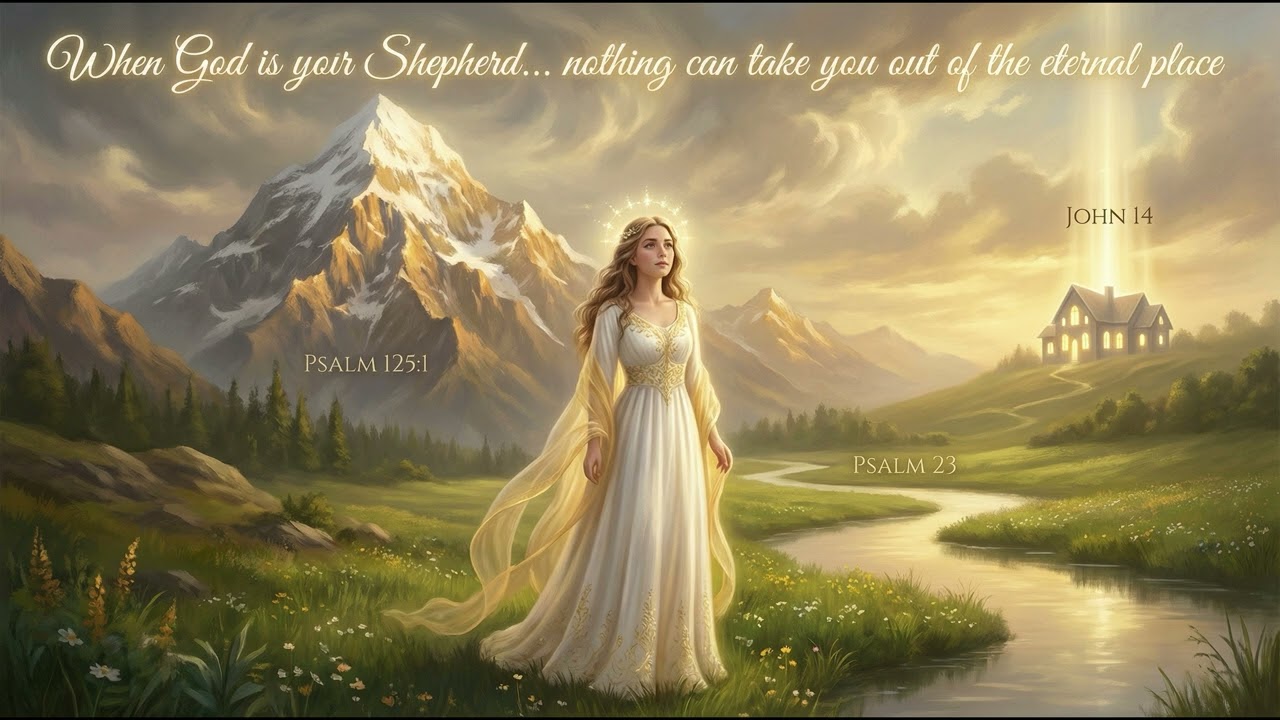 Пастырь оберегает вас на земле, и Сын приготовил для вас место на небесах.