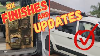 VAN BUILD Continues | Six FINISHES & UPDATES that will make a huge difference!  #vanlife #vanbuild