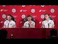 Media Day Press Conference | Joel Waterman, Hugo Cuypers, and Jack Elliott