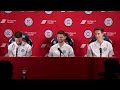 Media Day Press Conference | Joel Waterman, Hugo Cuypers, and Jack Elliott