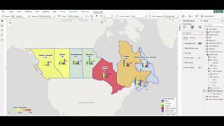 Create Chart Choropleth Map in Power BI