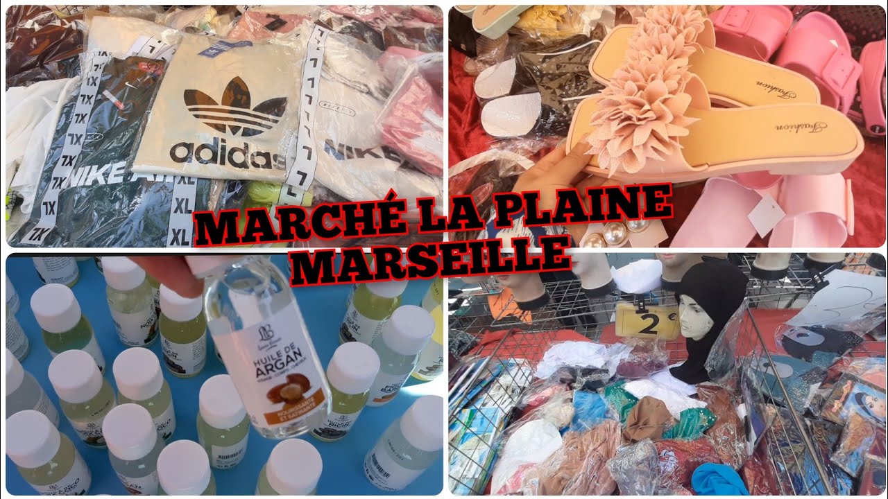 MARCHÉ LA PLAINE MARSEILLE/جولة في مرشي في مرسيليا/14mai 2022