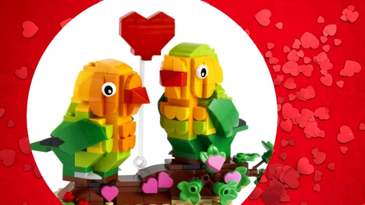 LEGO 40522 Влюбленные пташки Обзор набора лего