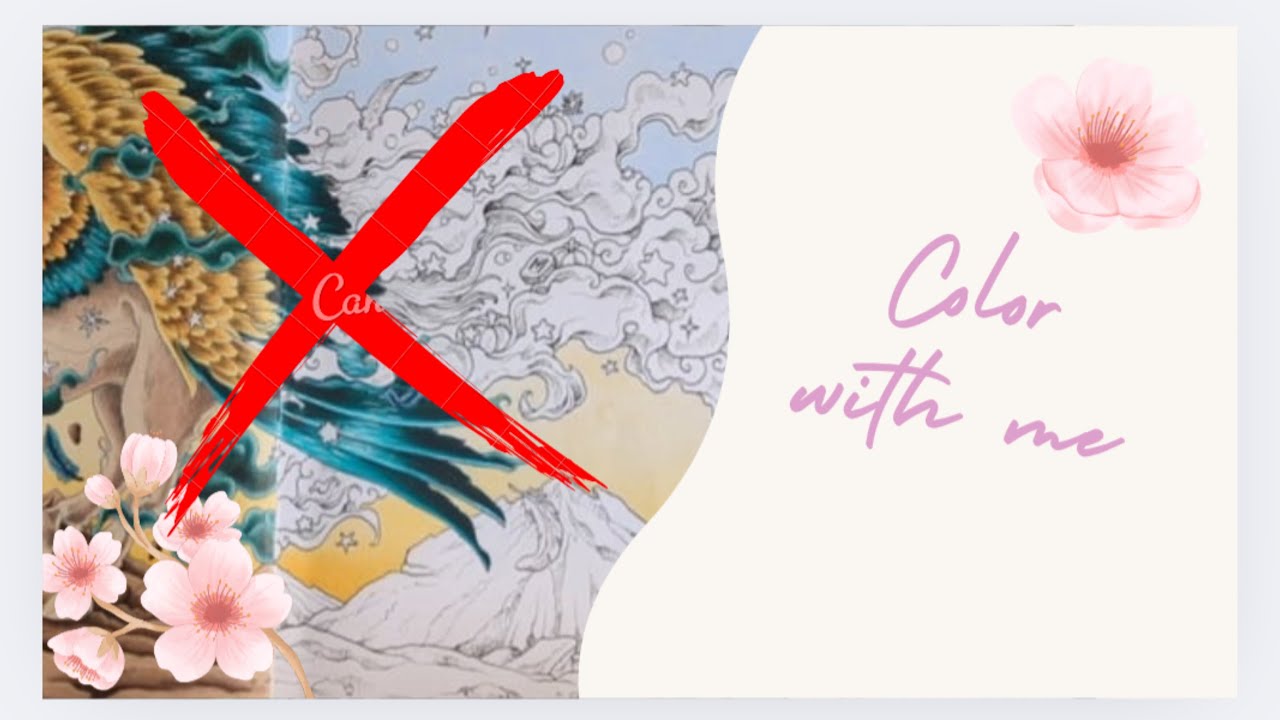 Je fais mon fond aux crayons et je vous parle de l'effet livre de COLLECTION 💎 [Color with me]