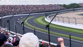 2024 Indianapolis 500 finish final 10 laps