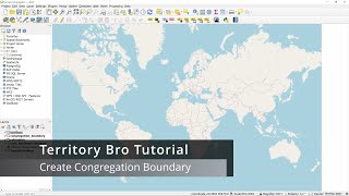 Create Congregation Boundary - Territory Bro Tutorial