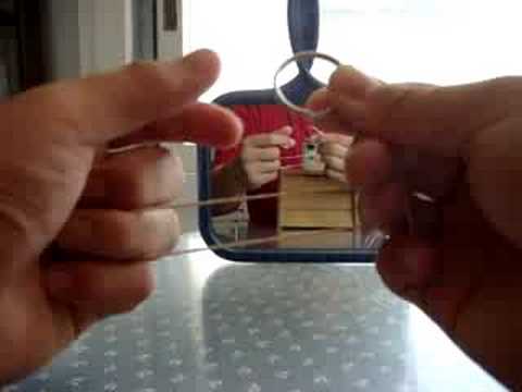 Ring On Rubber Band Revealed! simple magic