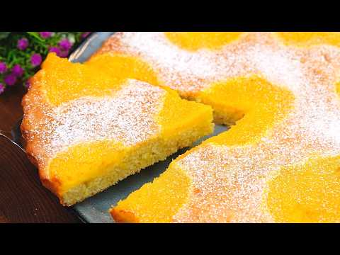 Знаменитый лимонный пирог, который тает во рту! Просто и Вкусно!