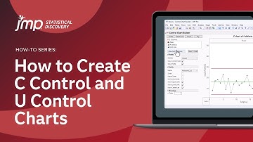 How to Create C Control Charts and U Control Charts in JMP