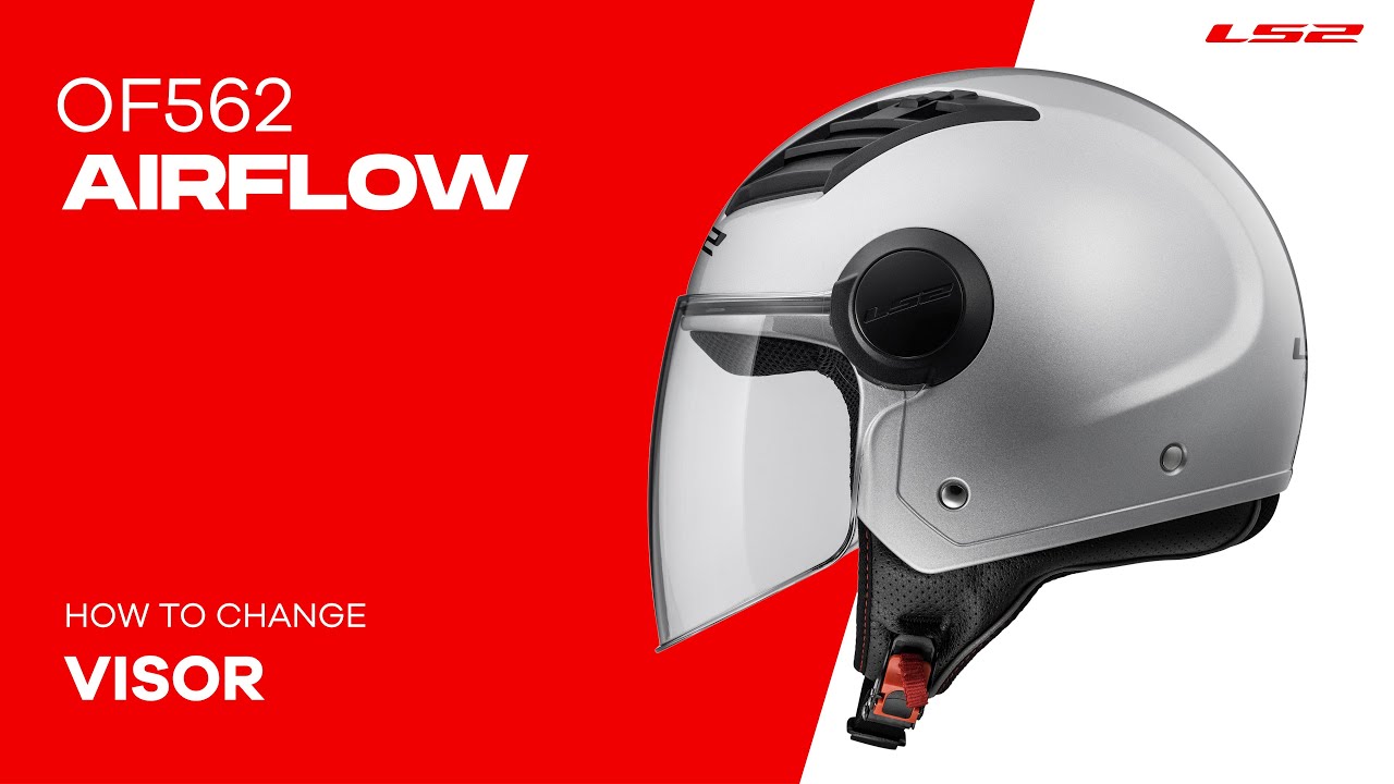 AIRFLOW OF562 - How to change the VISOR?