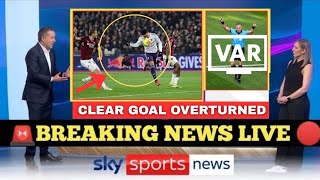Var Outrage Manchester United Denied Win As Casemiro Perfectly Onside Goal Vs West Ham Is Ruled Out