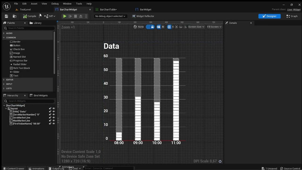 Free ue5 1 animated bar chart blueprint sample youtube