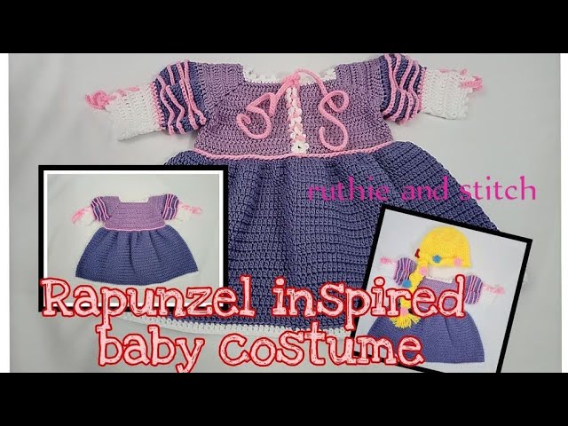 crochet rapunzel dress 